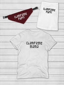 Champagne Puppi Pet Bandana Small -SmartPrintsInk Designs