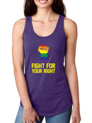 Fight For Your Right! Racerback Tank -SmartPrintsInk Designs