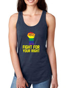Fight For Your Right! Racerback Tank -SmartPrintsInk Designs