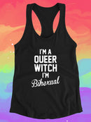 Bihexual Quote Racerback Tank -SmartPrintsInk Designs
