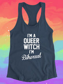 Bihexual Quote Racerback Tank -SmartPrintsInk Designs