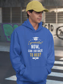 I Graduated Now Bed Quote Hoodie or Sweatshirt  -SmartPrintsInk Designs