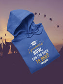 I Graduated Now Bed Quote Hoodie or Sweatshirt  -SmartPrintsInk Designs