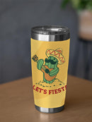 Lets Fiesta Mariachi Cactus Tumbler -SmartPrintsInk Designs