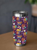 Proud To Be Myself Pattern Tumbler -SmartPrintsInk Designs