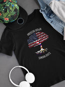 American Roots Samoan Roots T-shirt -SmartPrintsInk Designs