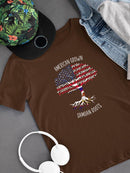 American Roots Samoan Roots T-shirt -SmartPrintsInk Designs