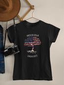 American Roots Samoan Roots T-shirt -SmartPrintsInk Designs