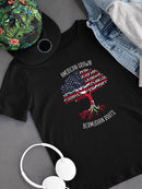 American Roots Bermudian Roots T-shirt -SmartPrintsInk Designs