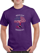 American Roots Trinidadian Roots T-shirt -SmartPrintsInk Designs