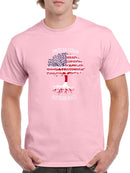 American Grown Australian Roots T-shirt -SmartPrintsInk Designs