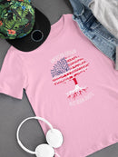 American Grown Australian Roots T-shirt -SmartPrintsInk Designs