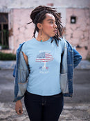 American Grown French Roots T-shirt -SmartPrintsInk Designs