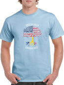American Grown Romanian Roots T-shirt -SmartPrintsInk Designs