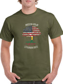 American Grown Lithuanian Roots T-shirt -SmartPrintsInk Designs