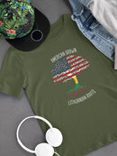 American Grown Lithuanian Roots T-shirt -SmartPrintsInk Designs