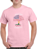 American Grown Lithuanian Roots T-shirt -SmartPrintsInk Designs