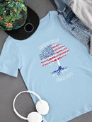 American Grown Finnish Roots T-shirt -SmartPrintsInk Designs