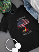 American Grown Portuguese Roots T-shirt -SmartPrintsInk Designs