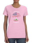 American Grown Bulgarian Roots T-shirt -SmartPrintsInk Designs