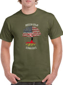 American Grown German Roots T-shirt -SmartPrintsInk Designs