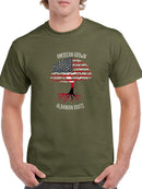 American Grown Albanian Roots T-shirt -SmartPrintsInk Designs