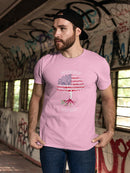 American Grown Welsh Roots T-shirt -SmartPrintsInk Designs
