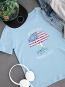 American Grown San Marines Roots T-shirt -SmartPrintsInk Designs