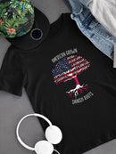 American Grown Danish Roots T-shirt -SmartPrintsInk Designs