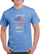 American Grown Iranian Roots T-shirt -SmartPrintsInk Designs