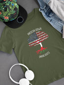 American Grown Omani Roots T-shirt -SmartPrintsInk Designs