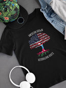 American Grown Azerbaijani Roots T-shirt -SmartPrintsInk Designs