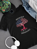 American Grown Singaporean Roots T-shirt -SmartPrintsInk Designs