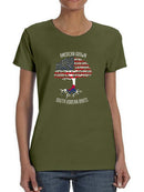 American Grown South Korean Root T-shirt -SmartPrintsInk Designs