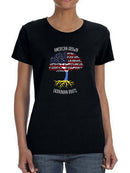 American Grown Ukrainian Roots T-shirt -SmartPrintsInk Designs