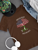 American Grown Pakistani Roots T-shirt -SmartPrintsInk Designs
