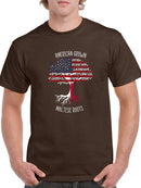 American Grown Maltese Roots T-shirt -SmartPrintsInk Designs