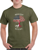 American Grown Maltese Roots T-shirt -SmartPrintsInk Designs