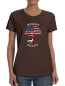 American Grown Maltese Roots T-shirt -SmartPrintsInk Designs