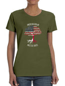 American Grown Maltese Roots T-shirt -SmartPrintsInk Designs