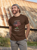 American Grown Lebanese Roots T-shirt -SmartPrintsInk Designs
