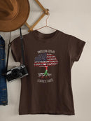 American Grown Lebanese Roots T-shirt -SmartPrintsInk Designs