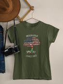 American Grown Lebanese Roots T-shirt -SmartPrintsInk Designs