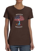 American Grown Mongolian Roots T-shirt -SmartPrintsInk Designs