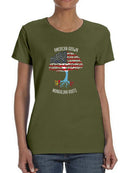 American Grown Mongolian Roots T-shirt -SmartPrintsInk Designs