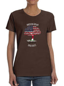 American Grown Iraqi Roots T-shirt -SmartPrintsInk Designs