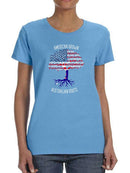 American Grown Australian Root T-shirt -SmartPrintsInk Designs