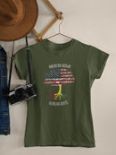 American Grown Guinean Roots T-shirt -SmartPrintsInk Designs