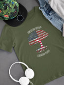 American Grown Liberian Roots T-shirt -SmartPrintsInk Designs