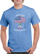 American Grown Equatorial Roots T-shirt -SmartPrintsInk Designs